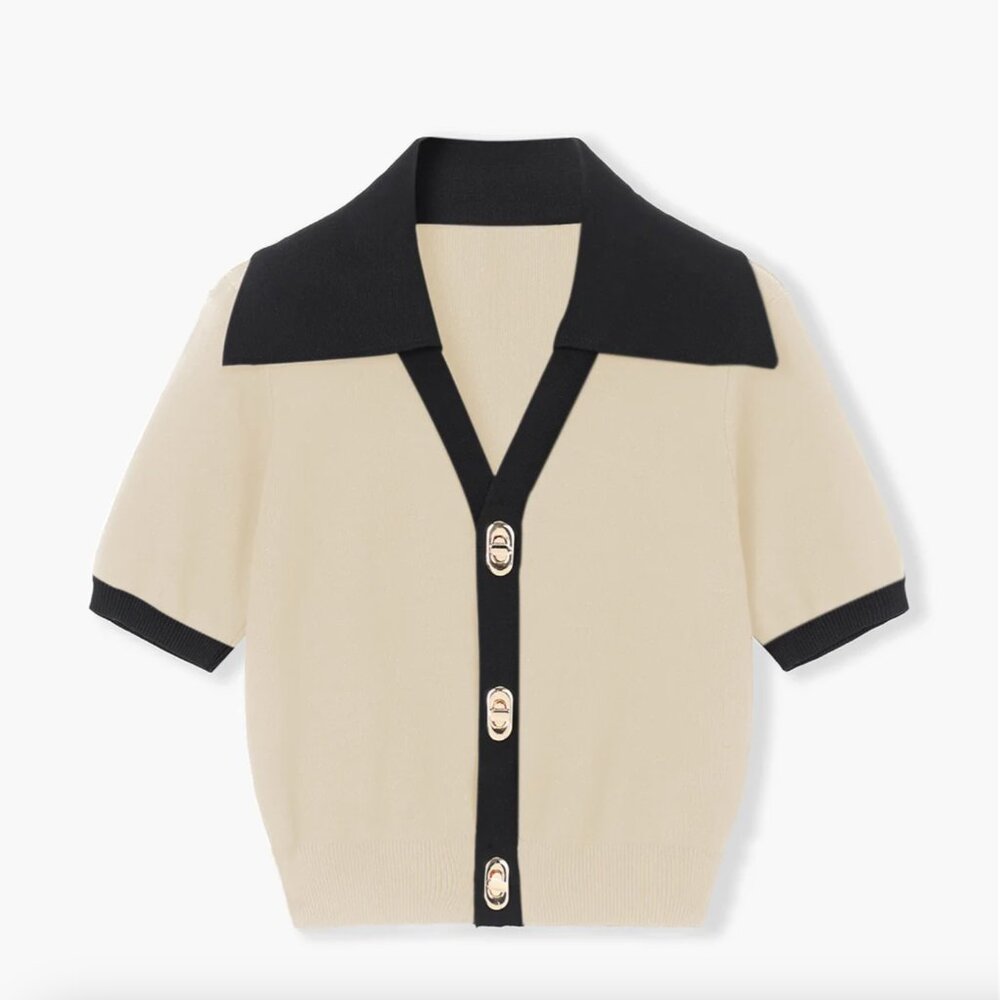 Effortless Collared Top